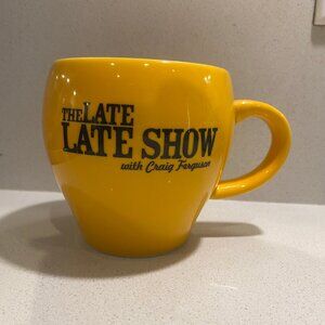 THE LATE LATE SHOW CRAIG FERGUSON SOUVENIR MUG YELLOW